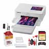 Canon - SELPHY CP1500 Compact Photo Printer (5540C002) + KP-108IN Color Ink and Paper Set + 64GB Card + More - White