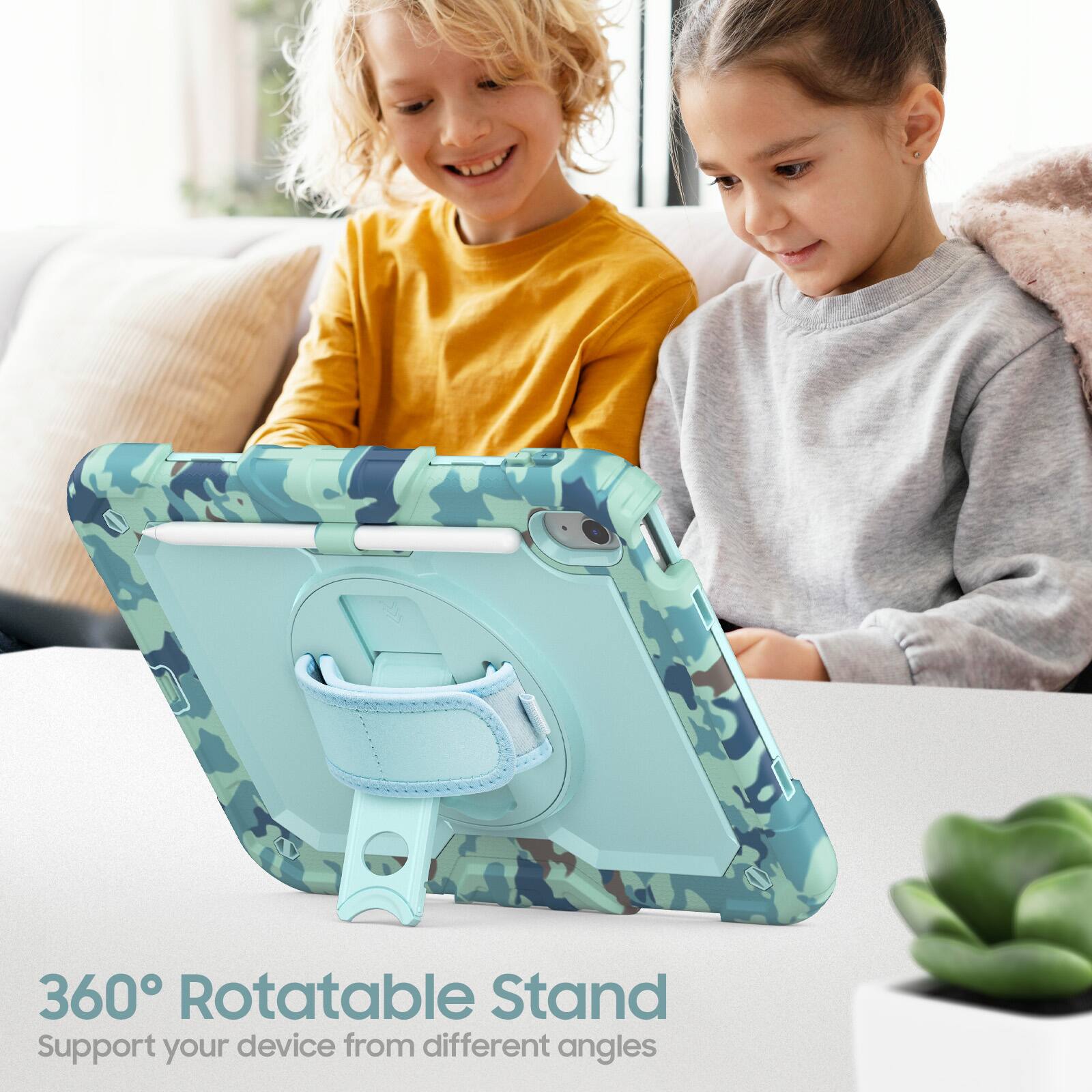360° Rotatable Stand  
Support your device from different angles