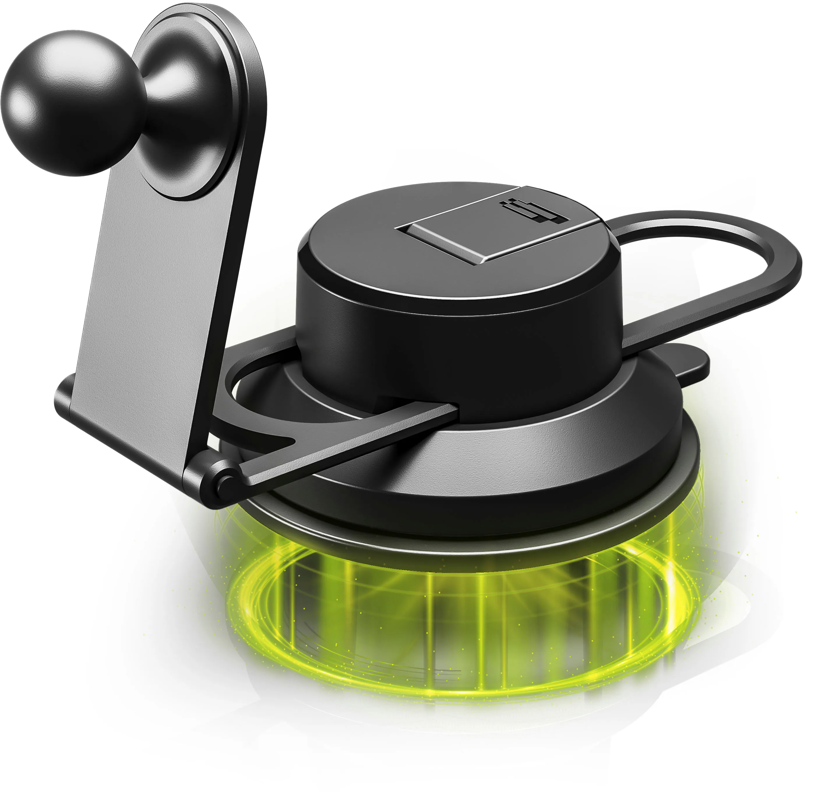 Alt View 13. Bracketron - PwrUp MagAlign Dash, Display & Vent Mnt - Black.