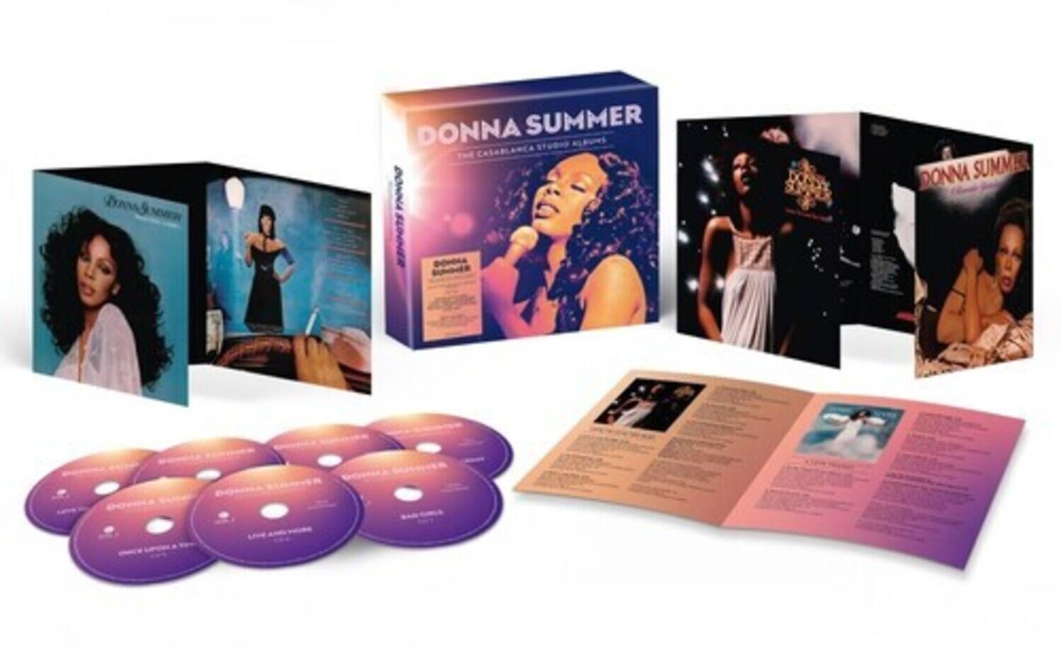 Donna Summer - Casablanca Studio Albums - Deluxe 7CD Boxset   - COMPACT DISCS