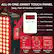 ALL-IN-ONE SMART TOUCH PANEL
Easy, Fast & Intuitive Control
- RED / NIR Indicator
- Digital Timer Display
- Touch Time Control
- RED Mode
- NIR Mode
Mode:
- NONE
- RED
- NIR
- RED+NIR
3 Light Modes
6 Session Timings
Timer:
- SET: 30'
On/Off Button:
- On
- Off
Easy Power Control