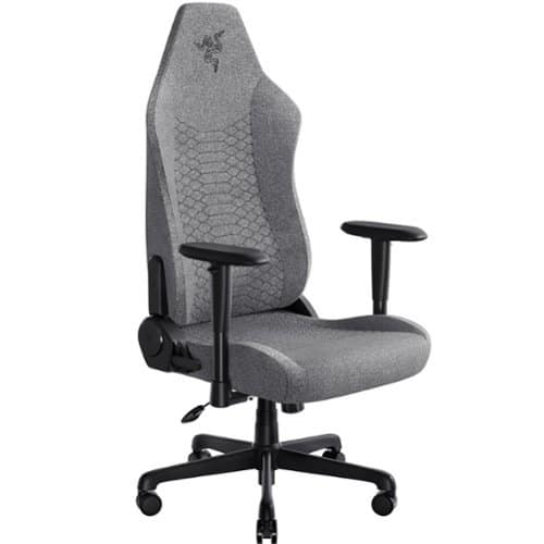 Razer - Iskur V2 X Ergonomic Gaming Chair with Multi-Layered Upholstery - Light Gray