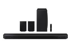 Samsung - HW-Q930B/ZA 9.1.4ch Soundbar with Wireless Dolby Atmos / DTS:X and Rear Speakers - Black - Front_Zoom