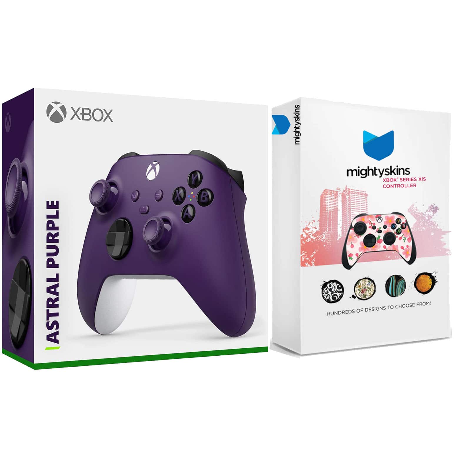 XBOX  
ASTRAL PURPLE  

mightyskins  
XBOX SERIES XIS CONTROLLER  
HUNDREDS OF DESIGNS TO CHOOSE FROM!
