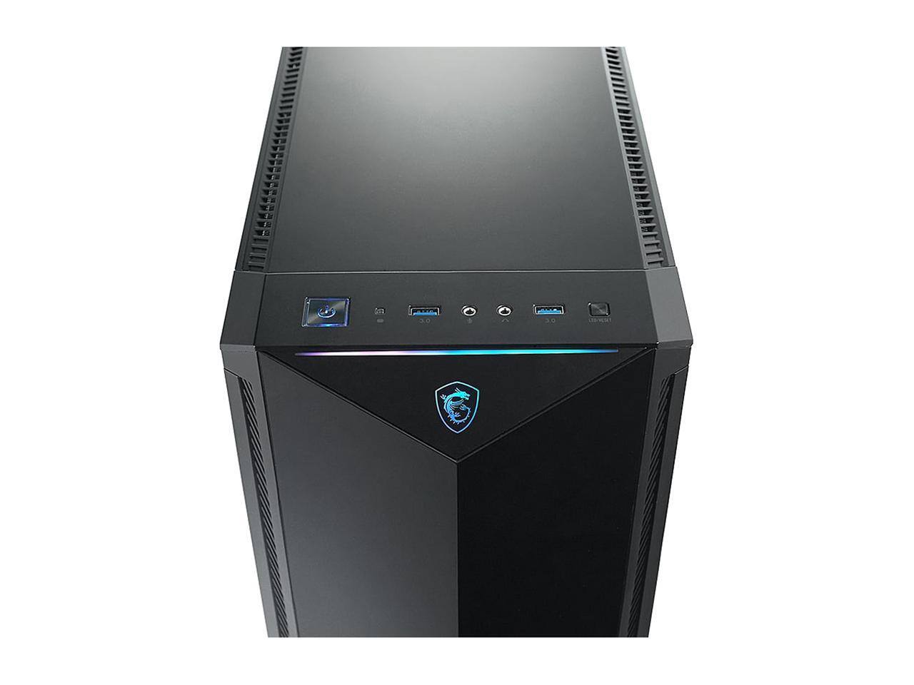 Alt View 2. MSI - Aegis RS Desktop PC (i7-10700KF, 16GB, 1TB SSD, RTX 2080 Ti, Bluetooth 5.1, Win 11 Pro) - Black.