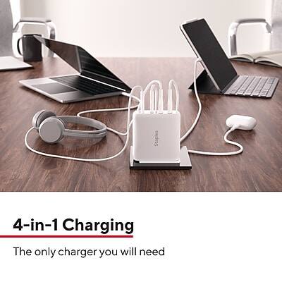 4-in-1 Charging  
The only charger you will need