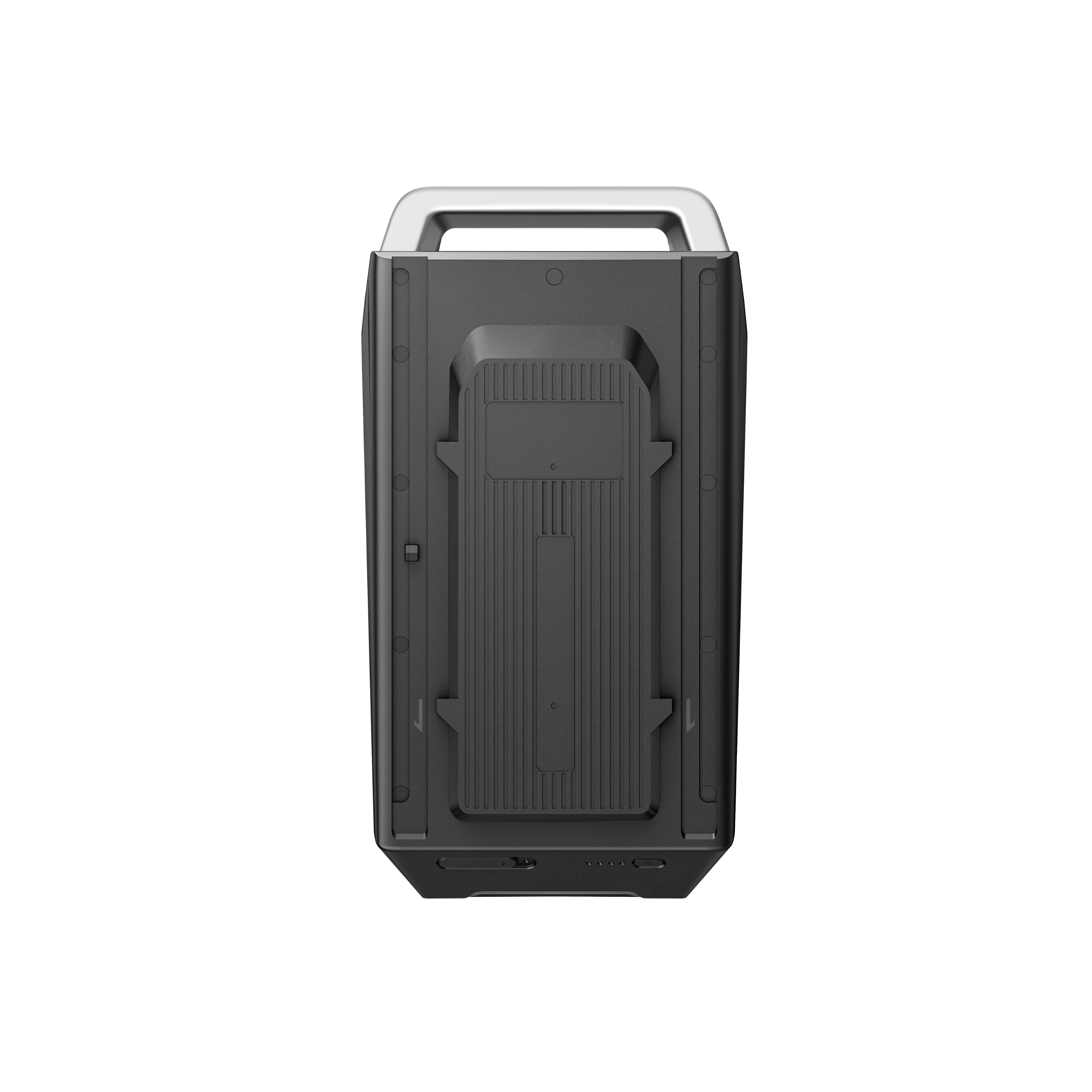 Back. EcoFlow - Wave 3 Add-on Battery (1024 Wh Capacity) - Black.