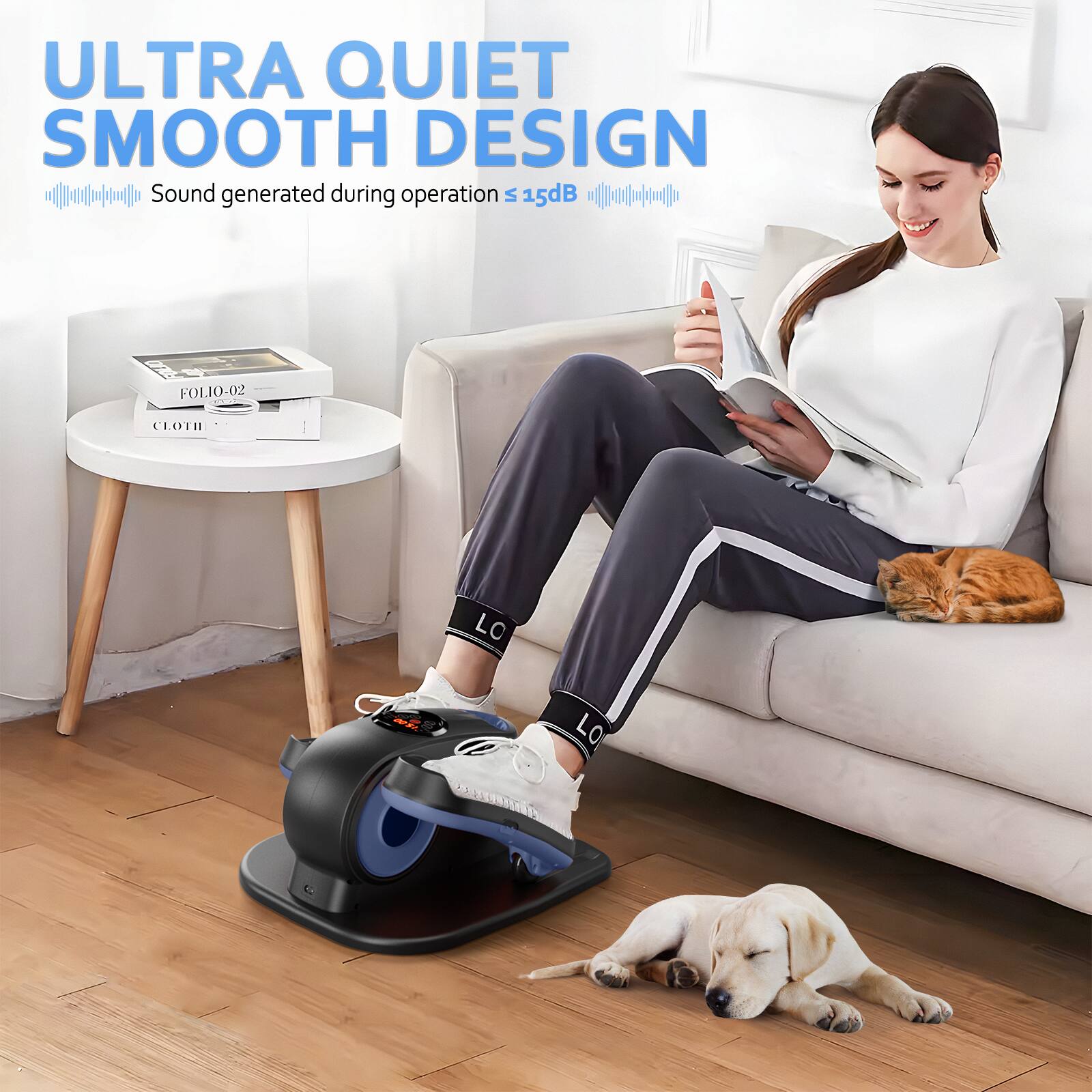 ULTRA QUIET SMOOTH DESIGN  
Sound generated during operation ≤ 15dB  
FOLIO-02  
CLOTH