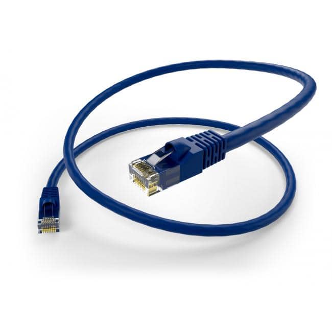 Unirise USA LLC - Oncore Power Cat.5e UTP Patch Cable 5 Ft Cable Length - Snagless - Connector on First End: 1 x RJ-45 Male Network - Blue