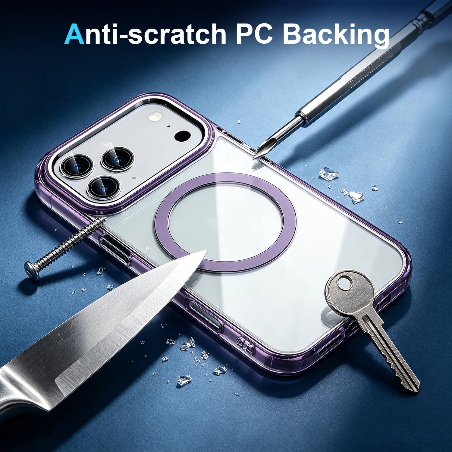 Anti-scratch PC Backing