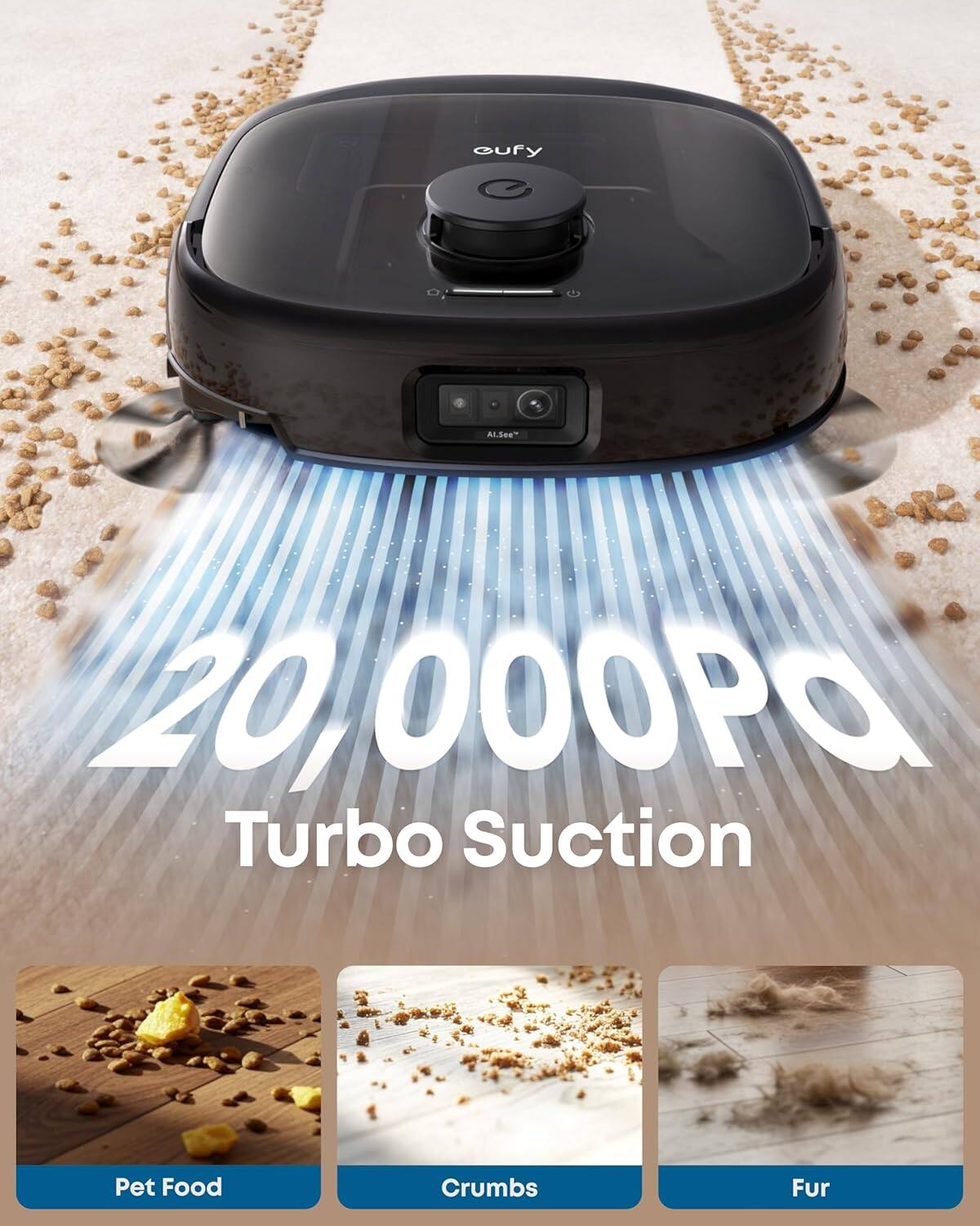 eufy Refurbished Excellent Like New E25 Omni Robot Vacuum and Mop