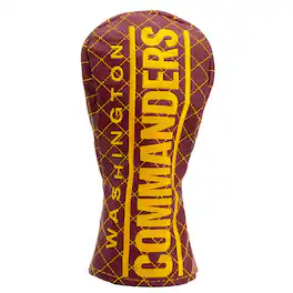 Team Golf - Washington Commanders Quilted Fairway Headcover - Multicolor