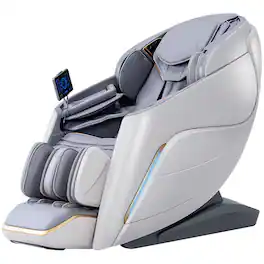 Alfine - A710 PRO Spaceship II 4D Massage Chair, AI Technology, Heat Function, Zero Gravity Recliner - Beige