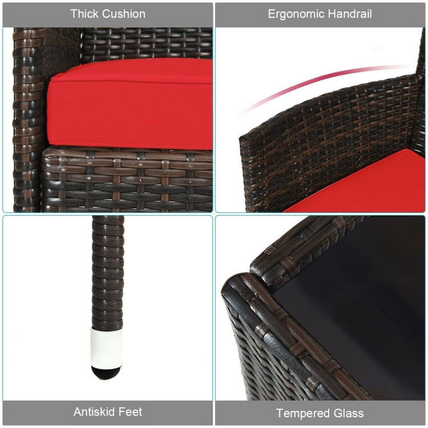 Thick Cushion  
Ergonomic Handrail  
Antiskid Feet  
Tempered Glass