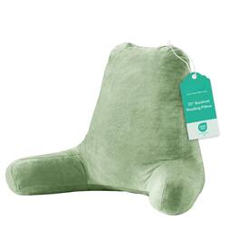 Hirose Alice - Reading Pillow For Sitting In Bed Adult Up Backrest Support Chair College Dorm And Greyish Standard - Sage Green Jumbo (25-Inch)