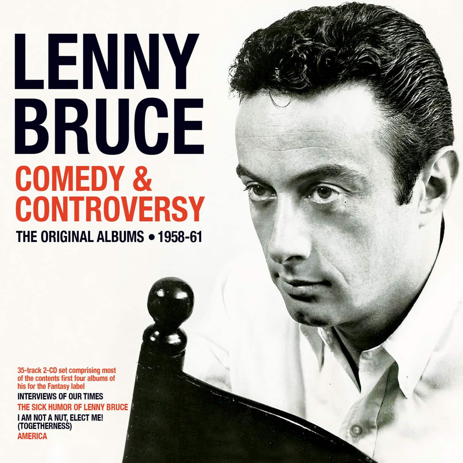 Lenny Bruce - Comedy & Controversy: The Original Albums 1958-61   - COMPACT DISCS [CD] price history on PriceWatchPro