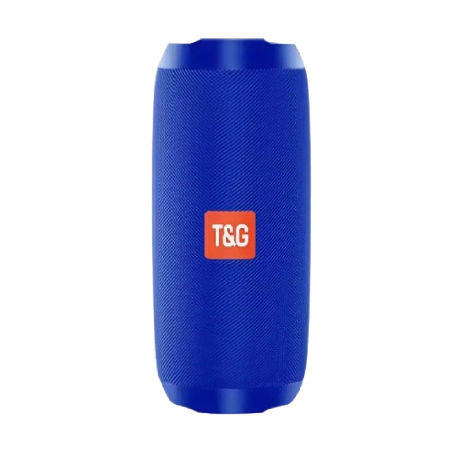 Home Collection - Portable Bluetooth Wireless Speaker – Waterproof Stereo Bass Sound with USB, TF Card, and FM Radio - Blue