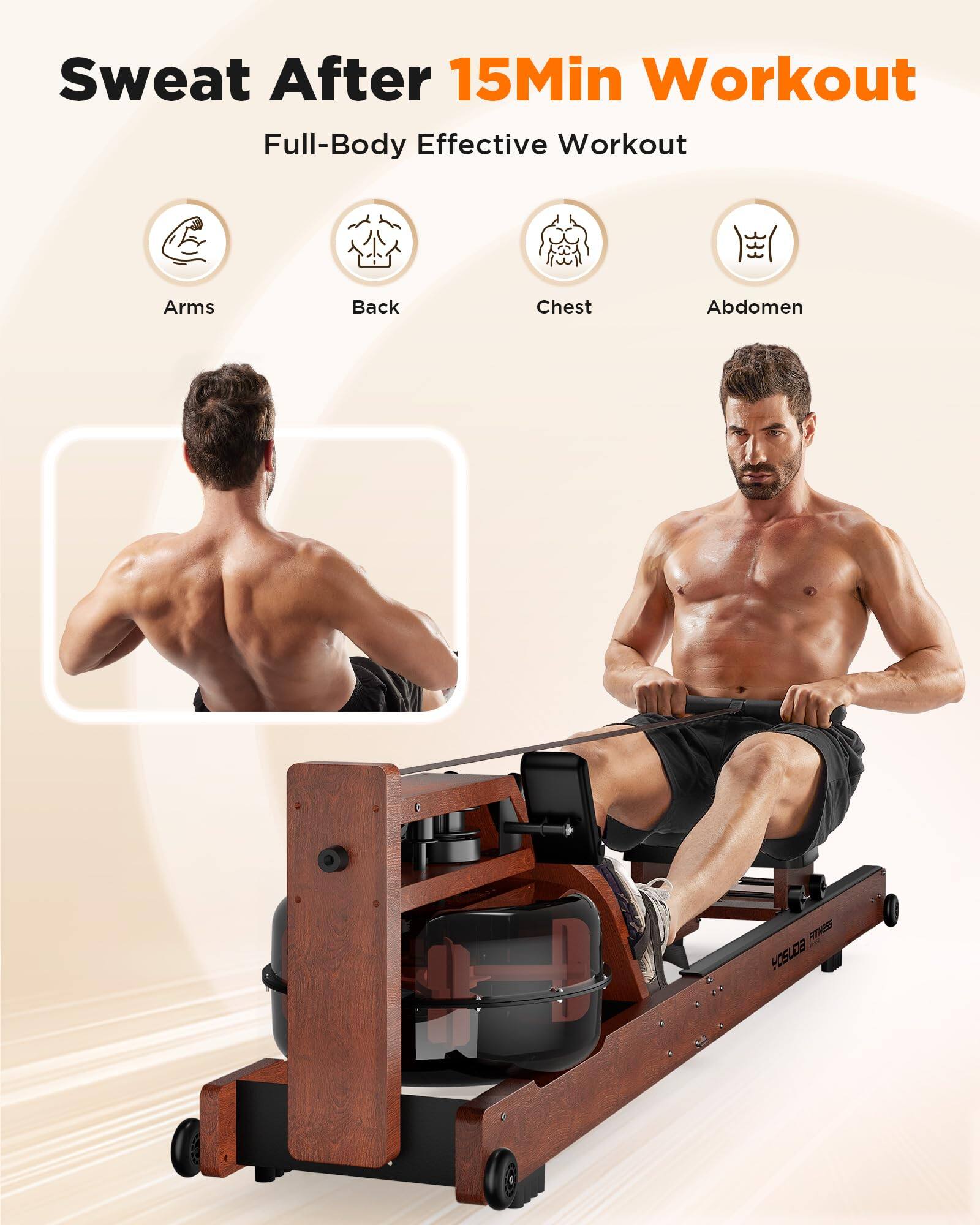 Sweat After 15Min Workout  
Full-Body Effective Workout  
Arms  
Back  
Chest  
Abdomen