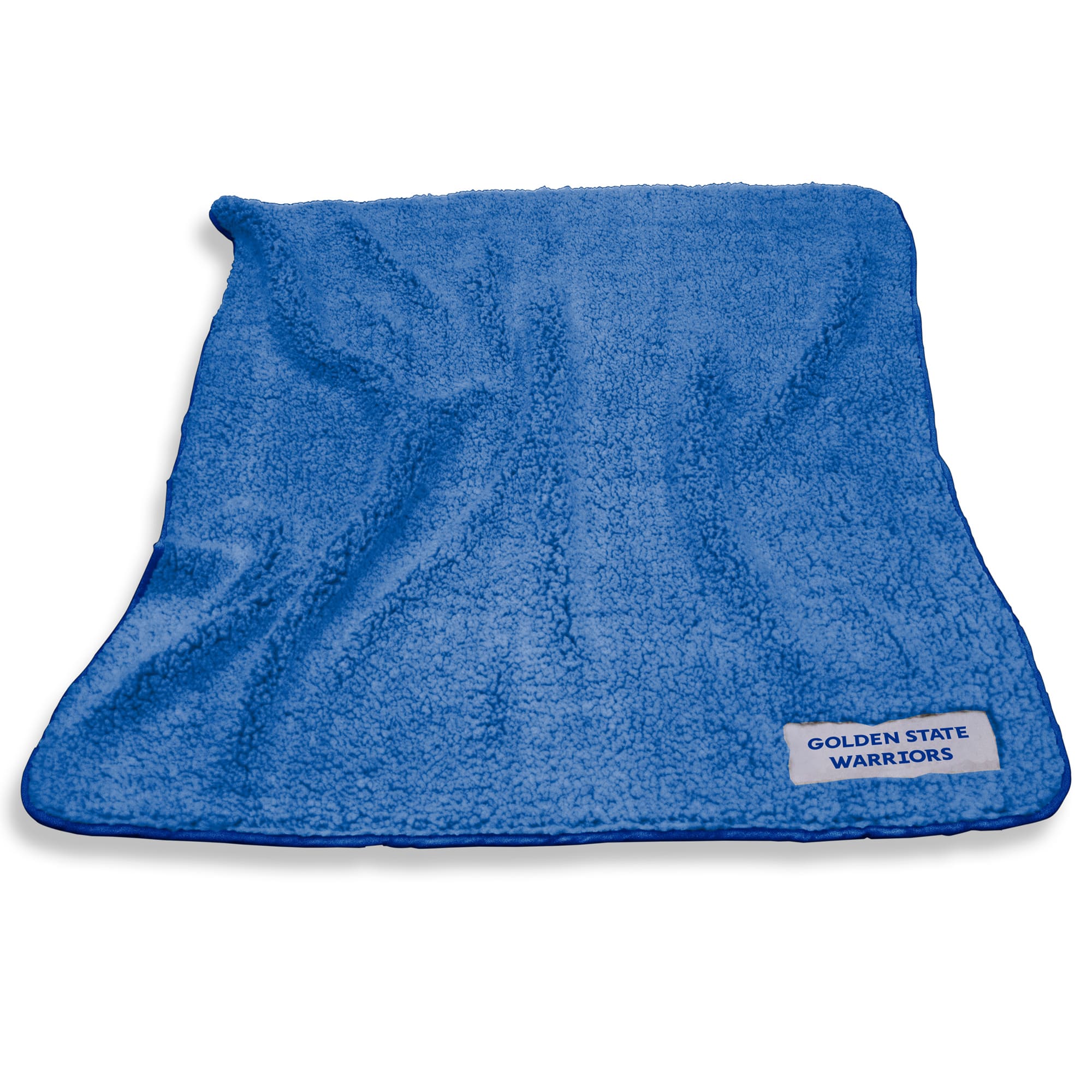 Logo Brands - Golden State Warriors 60'' x 50'' Frosty Fleece Blanket - Multicolor