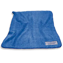 Logo Brands - Golden State Warriors 60'' x 50'' Frosty Fleece Blanket - Multicolor