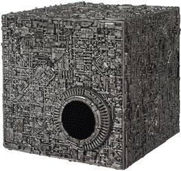 PopMarket - Fametek STBORG - Star Trek: The Next Generation - Borg Cube Bluetooth Speaker with LED & Sound - SPEAKERS - Multicolor