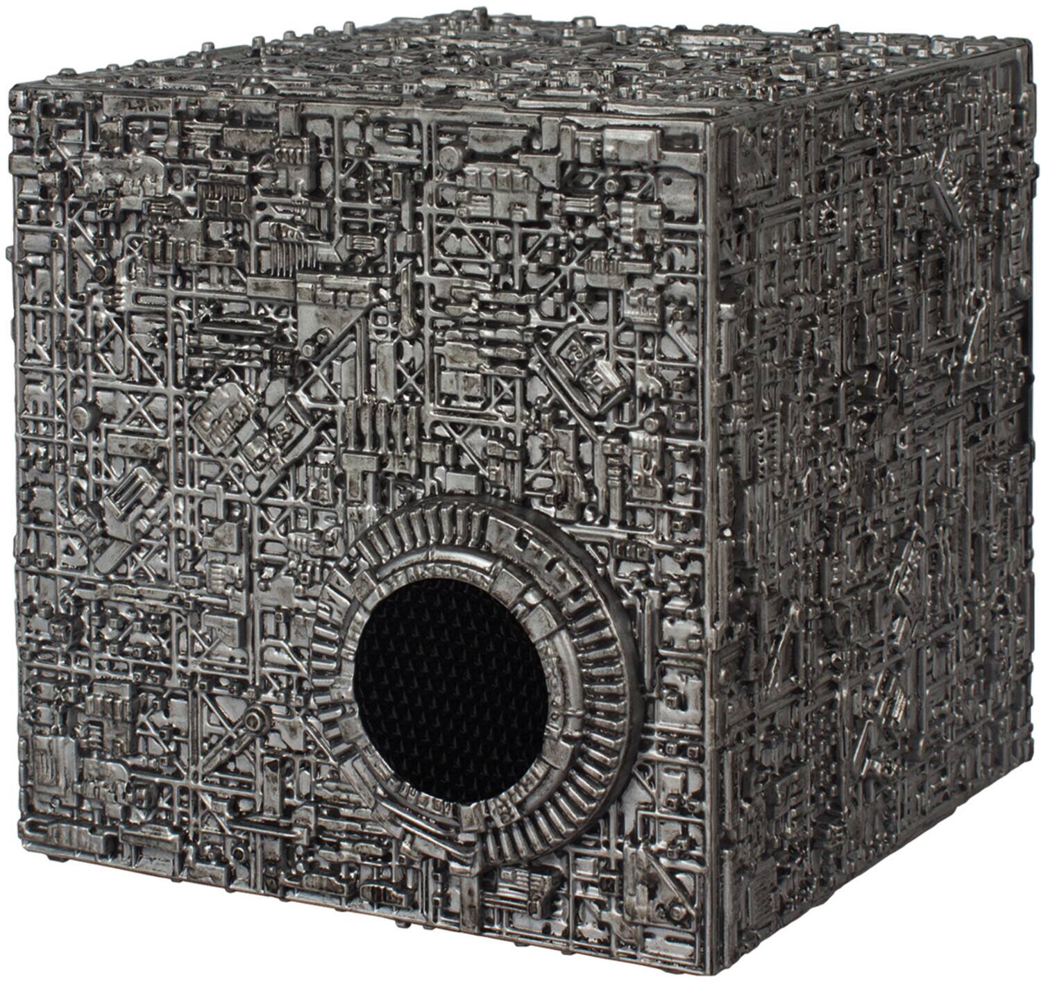 Front. PopMarket - Fametek STBORG - Star Trek: The Next Generation - Borg Cube Bluetooth Speaker with LED & Sound - SPEAKERS - Multicolor.