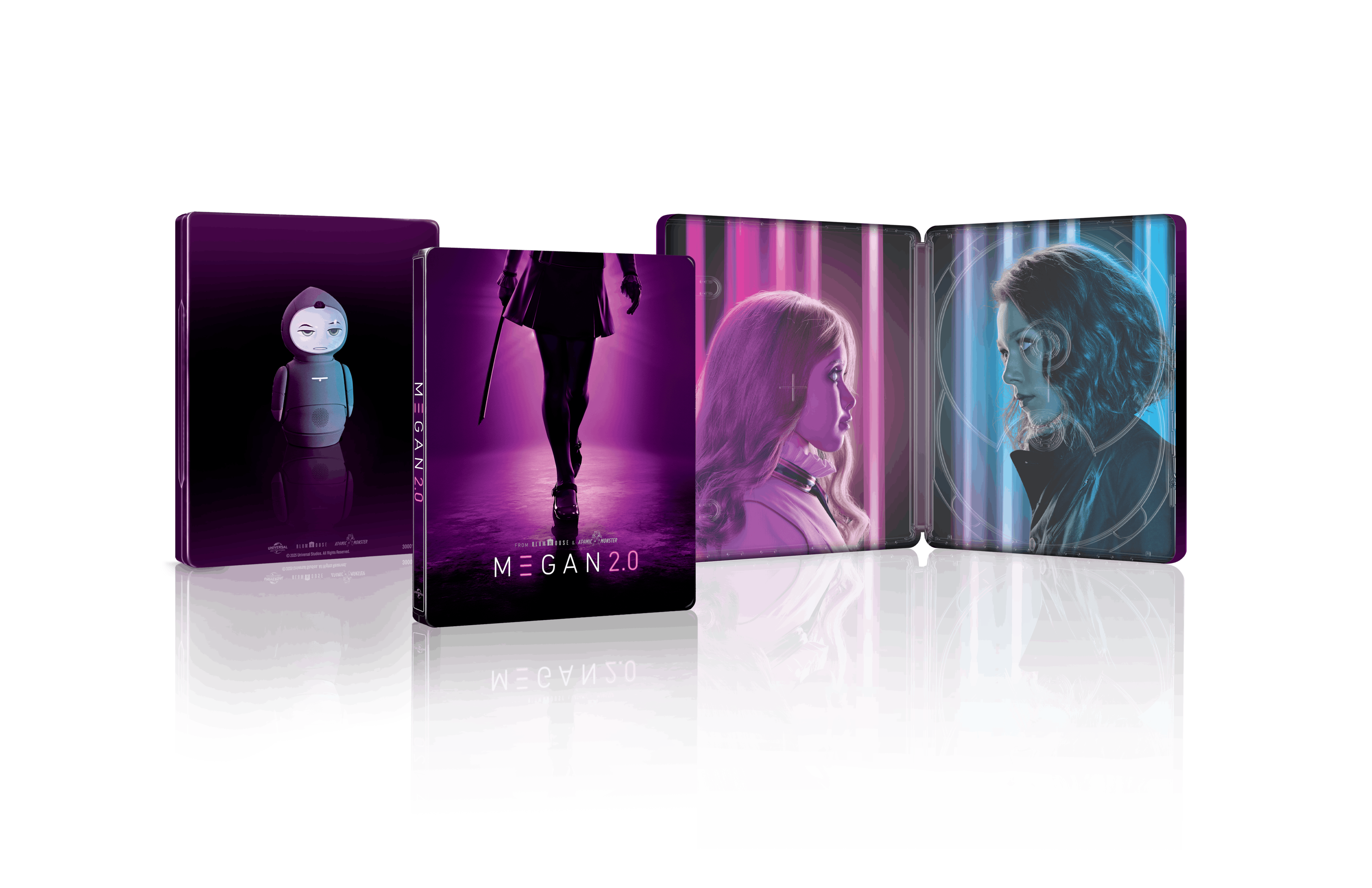 M3GAN 2.0 (Limited Edition 4K Ultra HD Steelbook) [UHD] [4K Ultra HD Blu-ray]