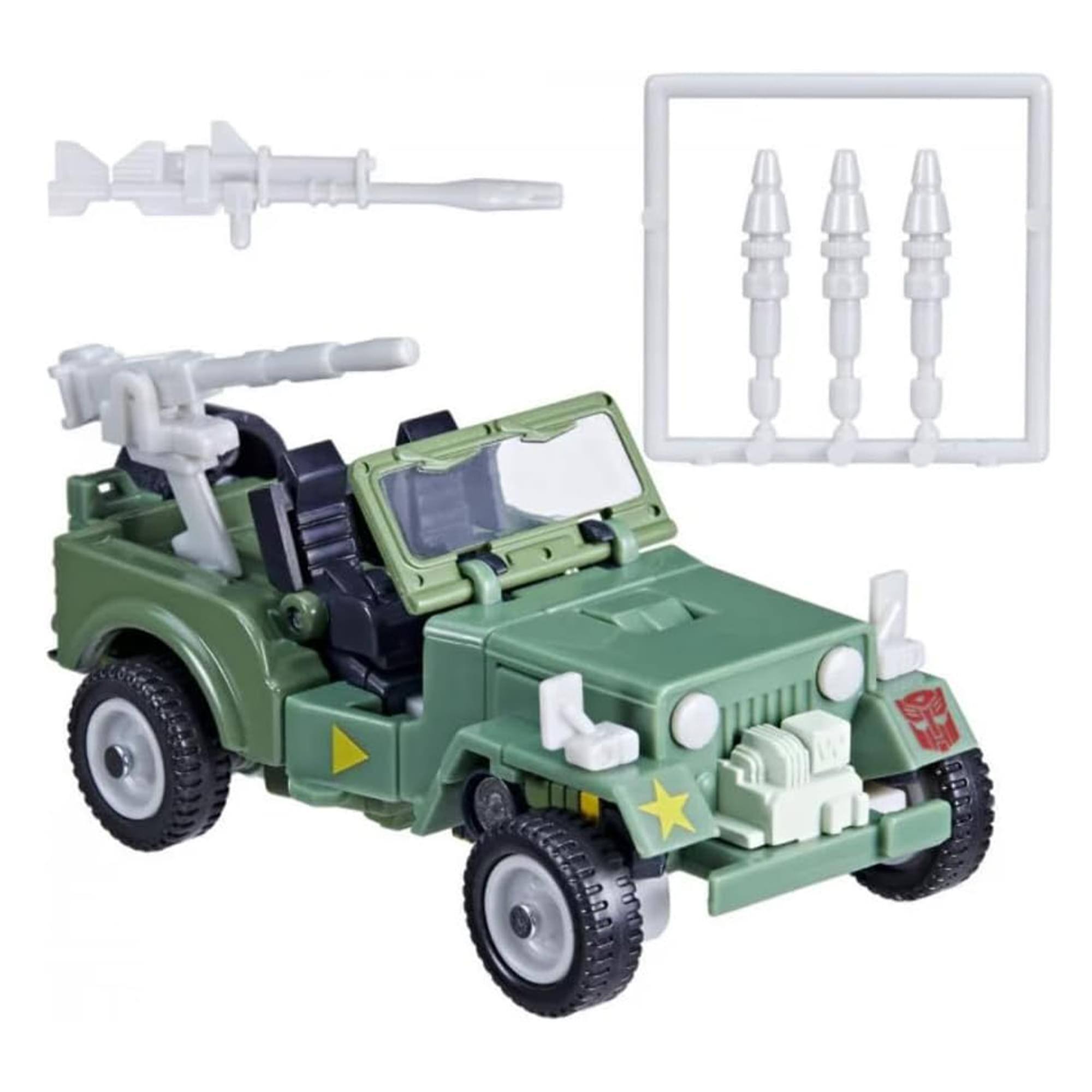 Alt View 1. Transformers - Transformers G1 Autobot Hound | Transformers G1 Reissues - Green.