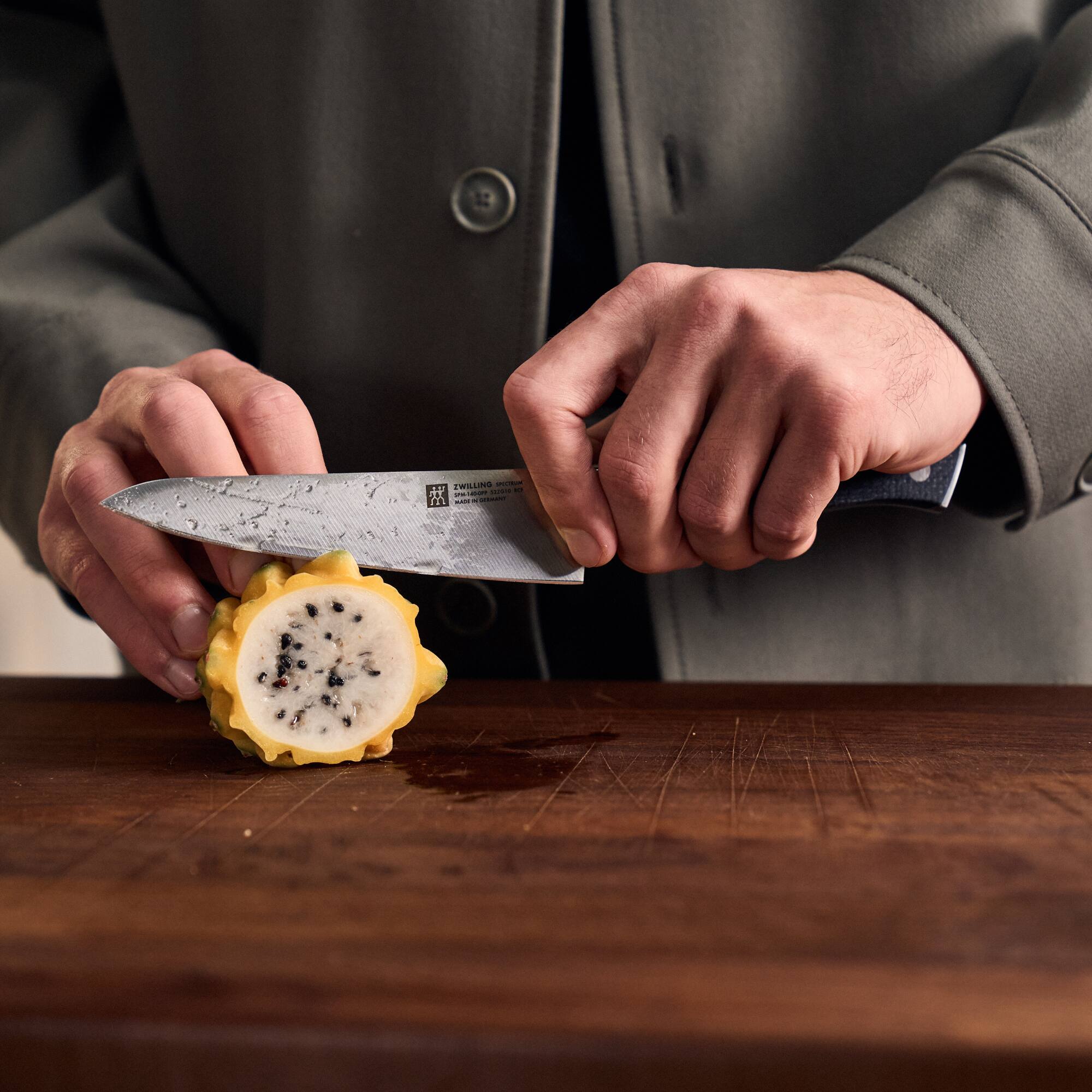 Alt View 1. ZWILLING - ZWILLING Spectrum 5.5-inch Prep knife - Black.