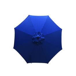 Living Accents - 9 ft. Tiltable Navy Market Umbrella