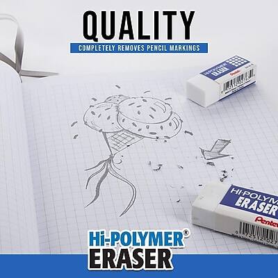 QUALITY  
COMPLETELY REMOVES PENCIL MARKINGS  

Hi-POLYMER® ERASER  
Penba R  
Hi-POLYMER 72512 027 ERASER