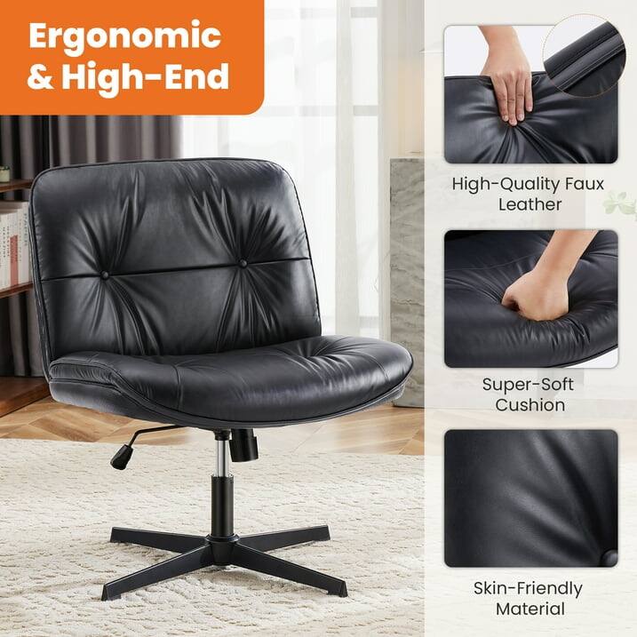 Ergonomic & High-End

High-Quality Faux Leather

Super-Soft Cushion

Skin-Friendly Material