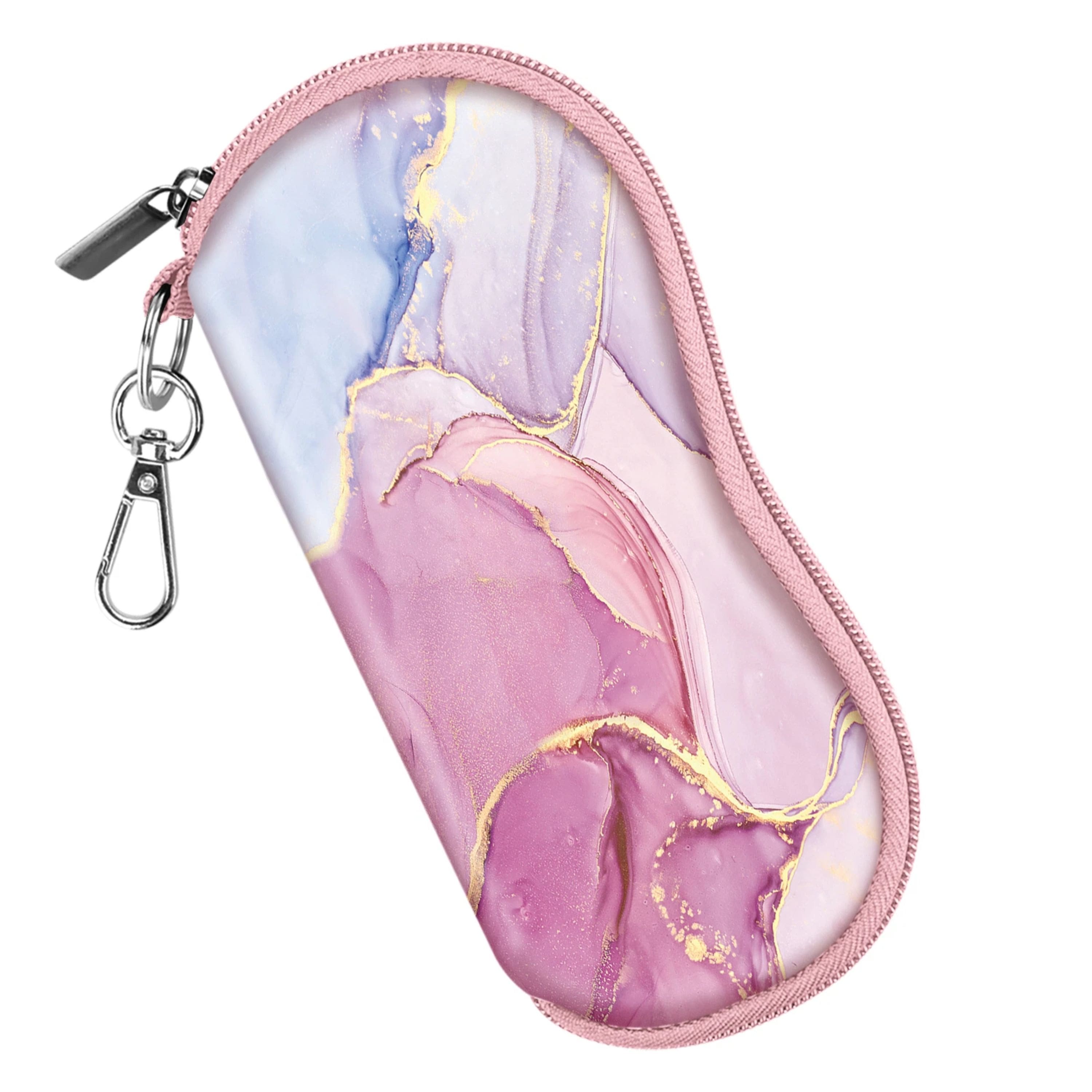 Kitcheniva - Portable Glasses Case With Carabiner Neoprene Zipper - Glittering Marble price history on PriceWatchPro
