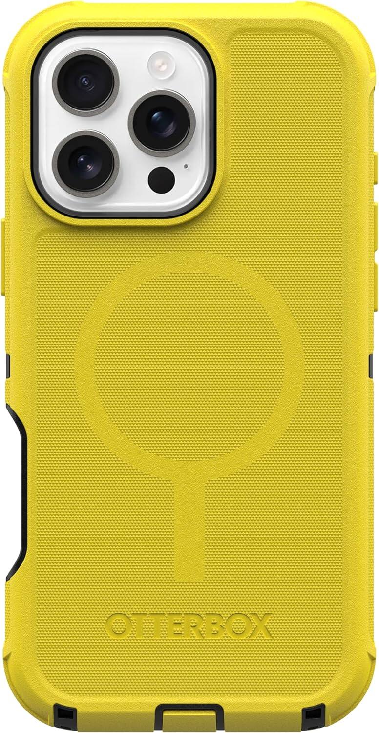 OtterBox - Defender Series Hard Shell Case With Magsafe for Apple iPhone 16 Pro Max - Night (Black & Yellow) - Night Reverse (Yellow & Black) price history on PriceWatchPro