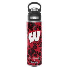 Tervis - Vera Bradley x Wisconsin Badgers 24oz. Wide Mouth Bottle with Deluxe Lid - Multicolor
