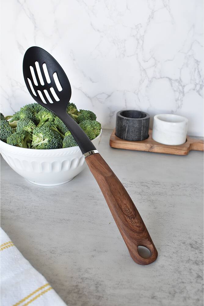 Left. Imusa - Chef WL Slotted Spoon - Multiple Colors.