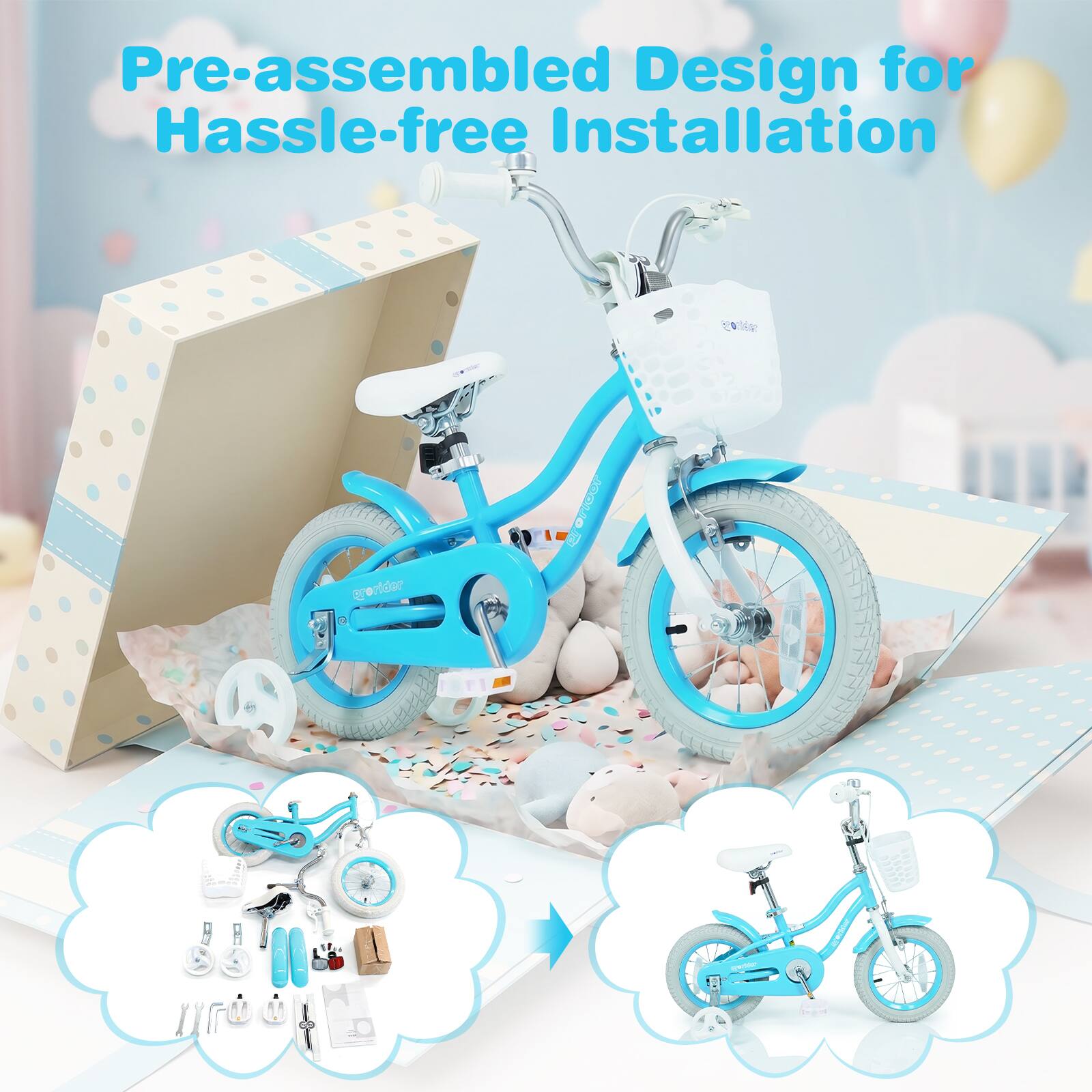 Pre-assembled Design for Hassle-free Installation