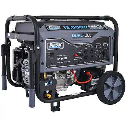 GENERATOR
Pulsar 12,000W
ATVRES DUALFUEL
Pulsar - VOLTADE FREQUENCY
HOUR METER
BREAKER
28 - BREAKER
START
ELECTRIC
PUSH START
G12KBN
DUAL FUEL GENERATOR
BREAKER
ALERT LAMP
OIL
LPG CONNECTION