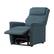 Alt View 12. CorLiving - Ashley Power Lift Fabric Recliner - Blue.