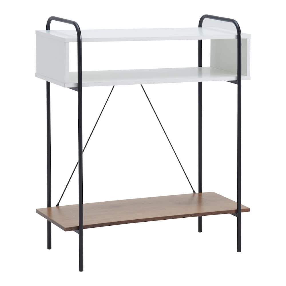 Furniture of America - Shaye 2-Shelf Wood Console Table - White price history on PriceWatchPro