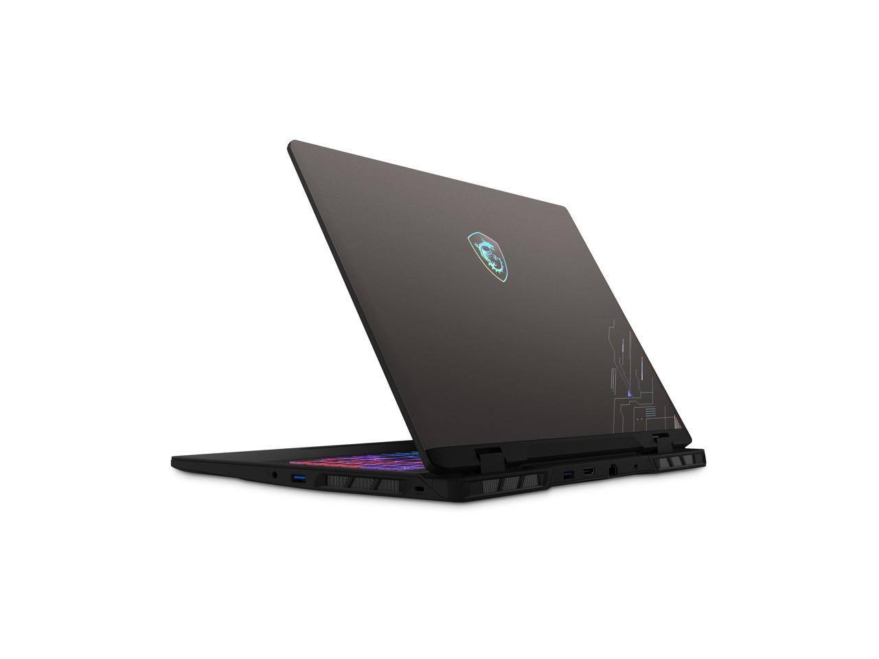 Alt View 8. MSI - MSI 16" 240Hz Intel Core Ultra 7 RTX 5060 32GB DDR5 1TB SSD Windows 11 (Crosshair 16 HX) - Gray.