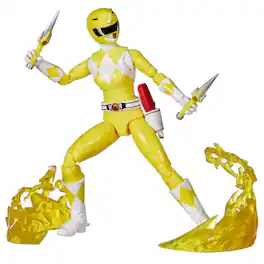 Hasbro F7385 Power Rangers Lightning Collection Remastered Mighty Morphin Yellow Ranger - Black