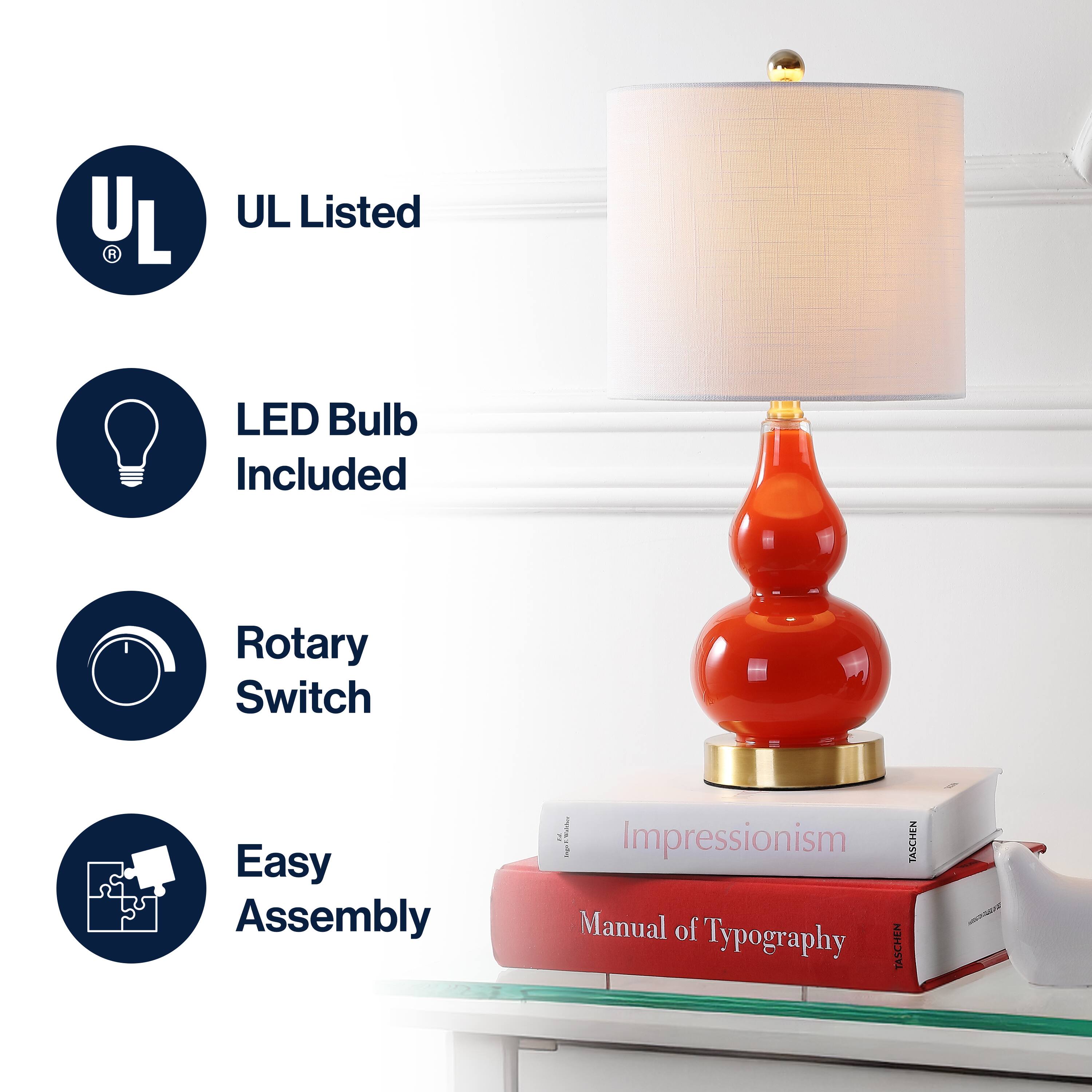 - UL Listed
- LED Bulb Included
- Rotary Switch
- Easy Assembly

Impressionism  
Manual of Typography