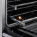 Alt View 3. ZLINE - 36 in. Wide 5 Elements 5.2 cu. ft. Paramount Freestanding Induction Range with Electric Oven in Satin Stainless Steel - Satin Stainless Steel.