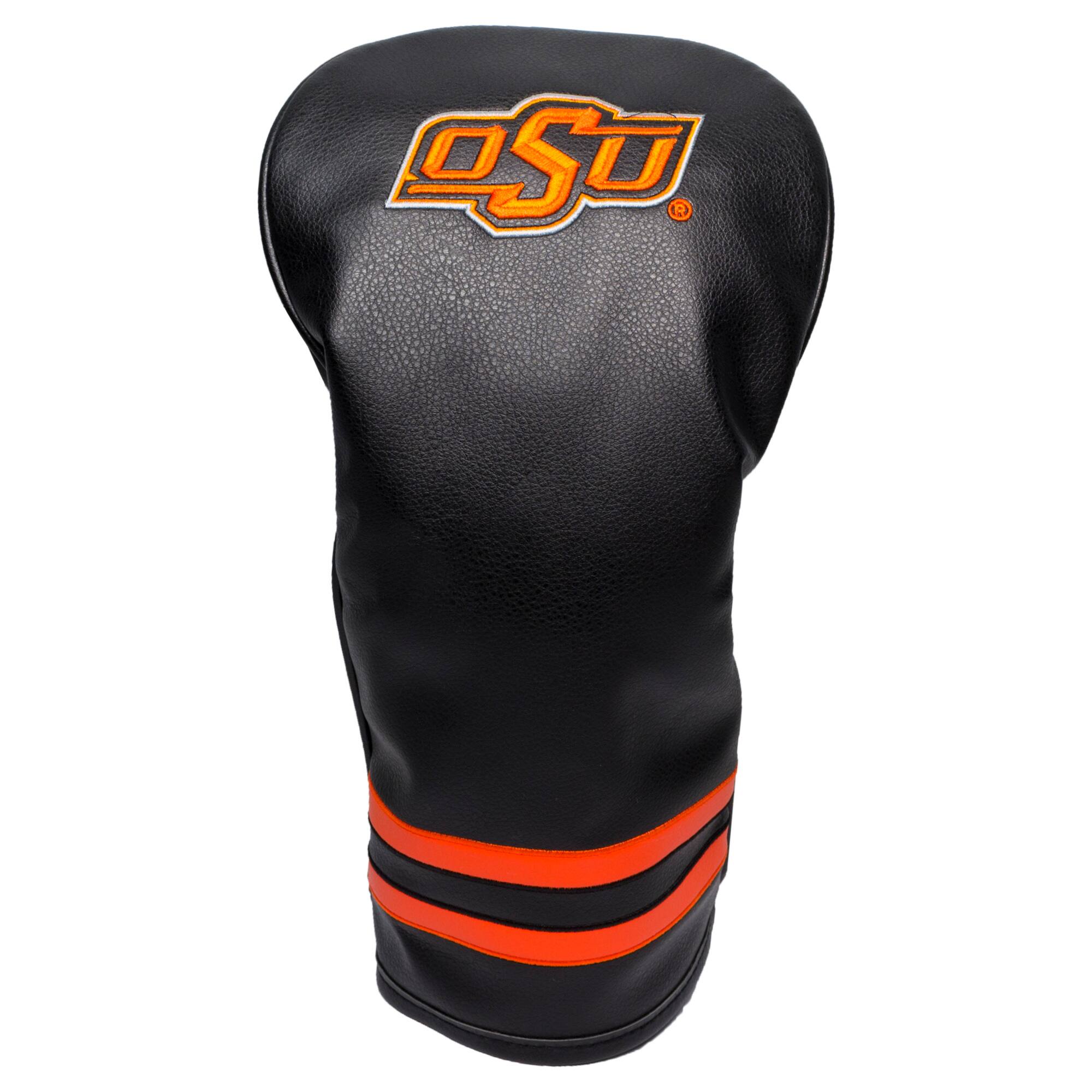 Front. Team Golf - Oklahoma State Cowboys Vintage Driver Head Cover - Multicolor.
