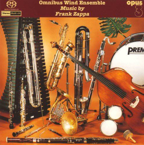 SUPER AUDIO CD Stereo Multi ch Omnibus Wind Ensemble Music by Frank Zappa opus 3