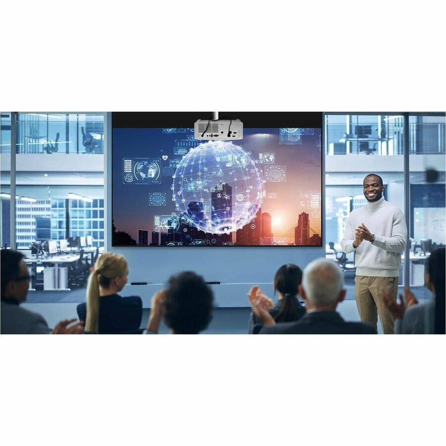 Alt View 2. Optoma - Optoma ZH551 3D DLP Projector - 16:9 - White - Front - 1080p - 30000 Hour Economy Mode - 3,000,000:1 - 5600 lm - HDMI - 1.07 Billion Colors (30-bit).