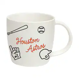 Logo Brands - Houston Astros 18oz. Playmaker Mug - Multicolor