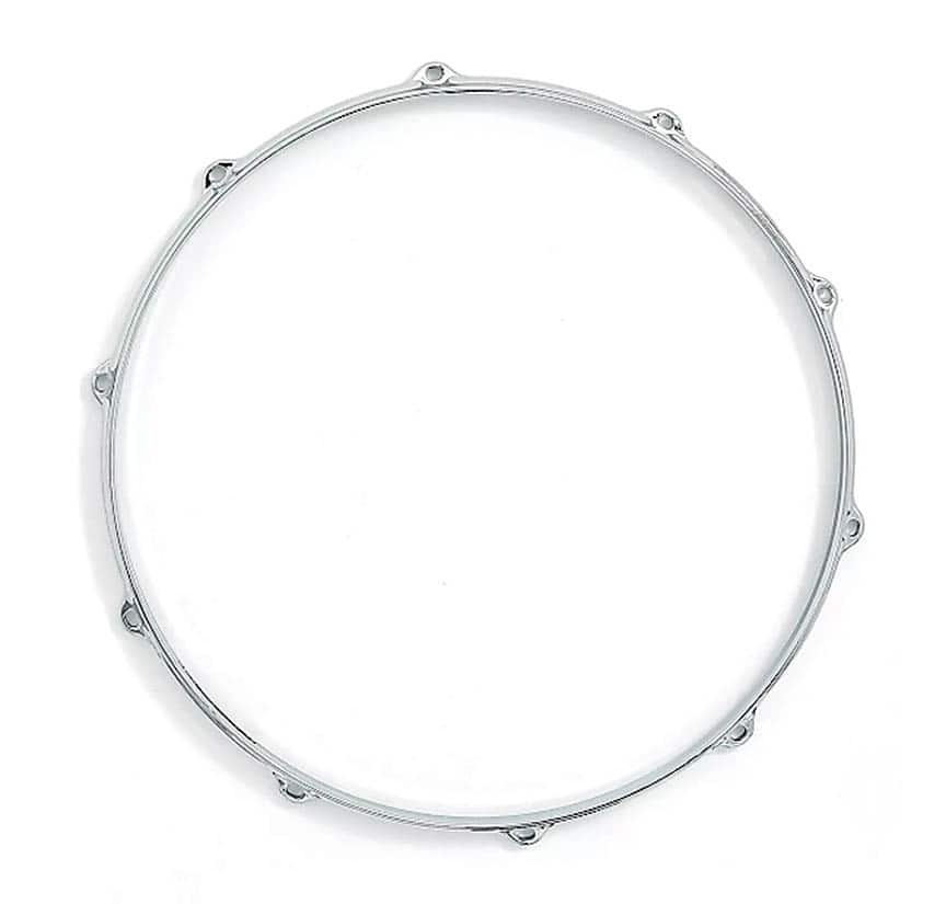"Gibraltar Hardware - 14"" 10-Lug Snare Side Drum Hoop, 2.3mm Heavy-Duty Chrome Plated Steel, Triple-Flanged Design, Clearer Tone" price history on PriceWatchPro