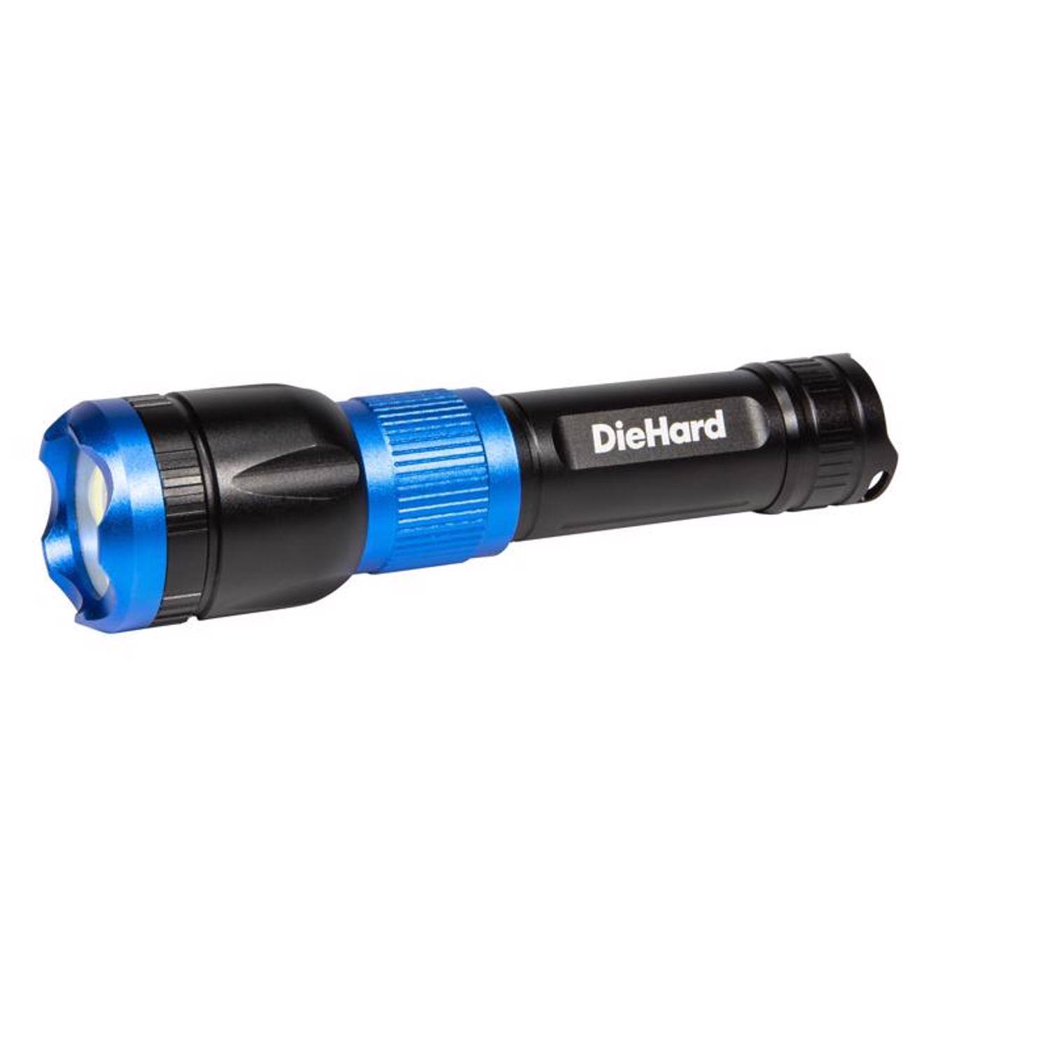 Angle. Dorcy - Dorcy DieHard 1000 lm Black/Blue LED Flashlight Power Bank.